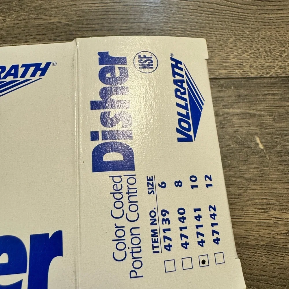 Vollrath #10 Color Coded Portion Control Disher NEW‎